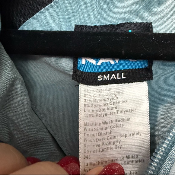 Kavu Women's Medium‎ Weight Dusty Blue Full Zip Windbreaker Jacket Coat Small - Picture 4 of 6